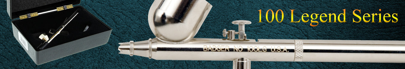 Badger Model 100-2 Side-Feed Airbrush - Medium Head — Midwest