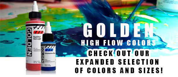 Golden High Flow Acrylics – Cats Eye Creative Reuse