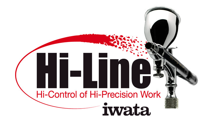 Iwata Hi-Line HP-TH Gravity Feed Dual Action Trigger Airbrush