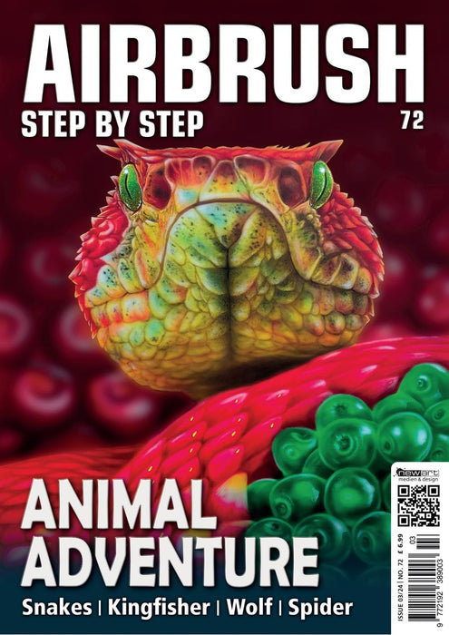 AIRBRUSH STEP BY STEP MAGAZINE ISSUE #72