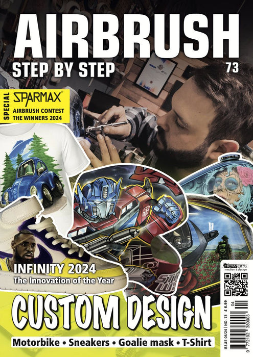 AIRBRUSH STEP BY STEP MAGAZINE ISSUE #73