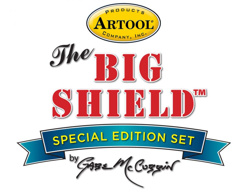 Artool Essential 7 Airbrush Stencil - FH-7BLM