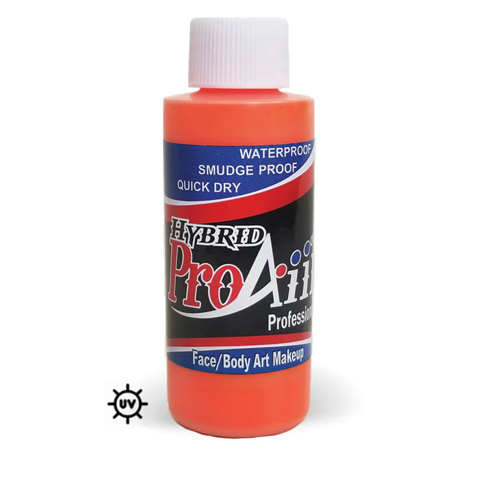 2oz ProAiir Hybrid Face & Body Art Airbrush Color - ISOTOPE ORANGE