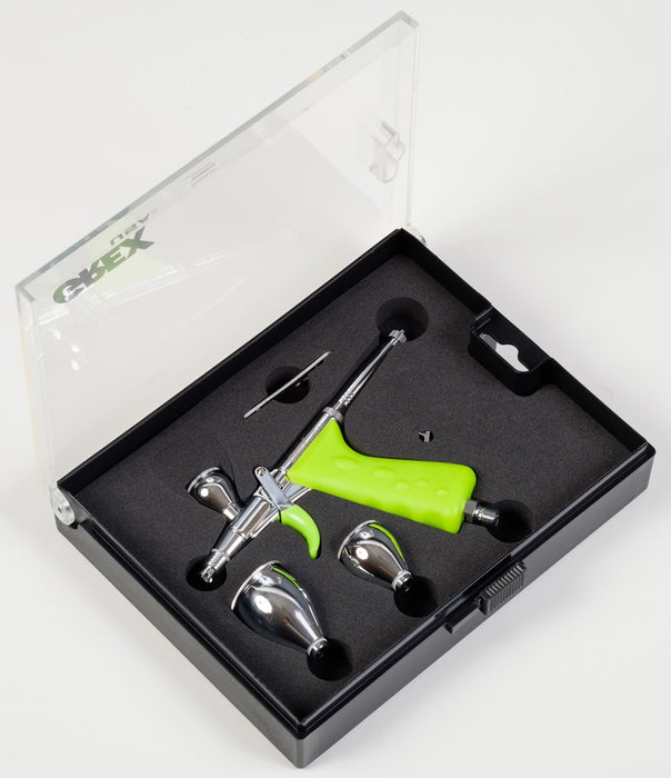 Grex Tritium.TG3 Airbrush Combo Kit + Airbrush Holder + 20' Braided Ny -  tools - by owner - sale - craigslist