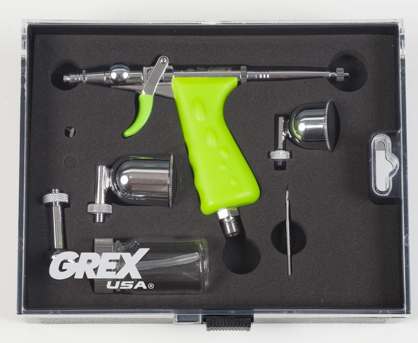 GRXTS3 Grex Tritium TS3 Dual Action Pistol Style Airbrush Side