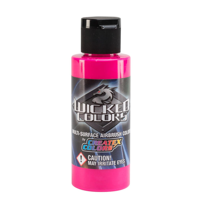 2oz Createx Wicked Color W029 - Fluorescent Magenta