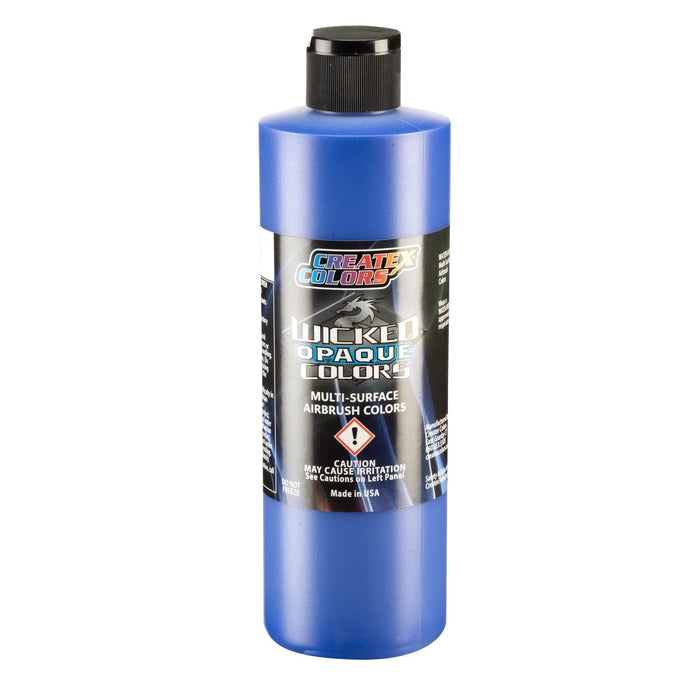 16oz. Wicked Airbrush Color - W116 Opaque Ultramarine Blue