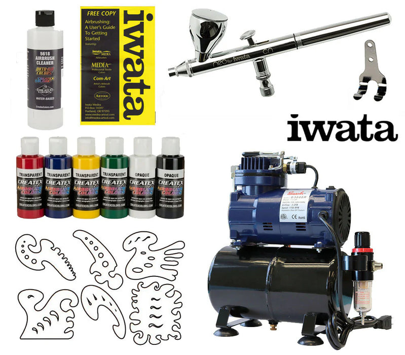 Iwata Neo Airbrush Starter Kit D3000R