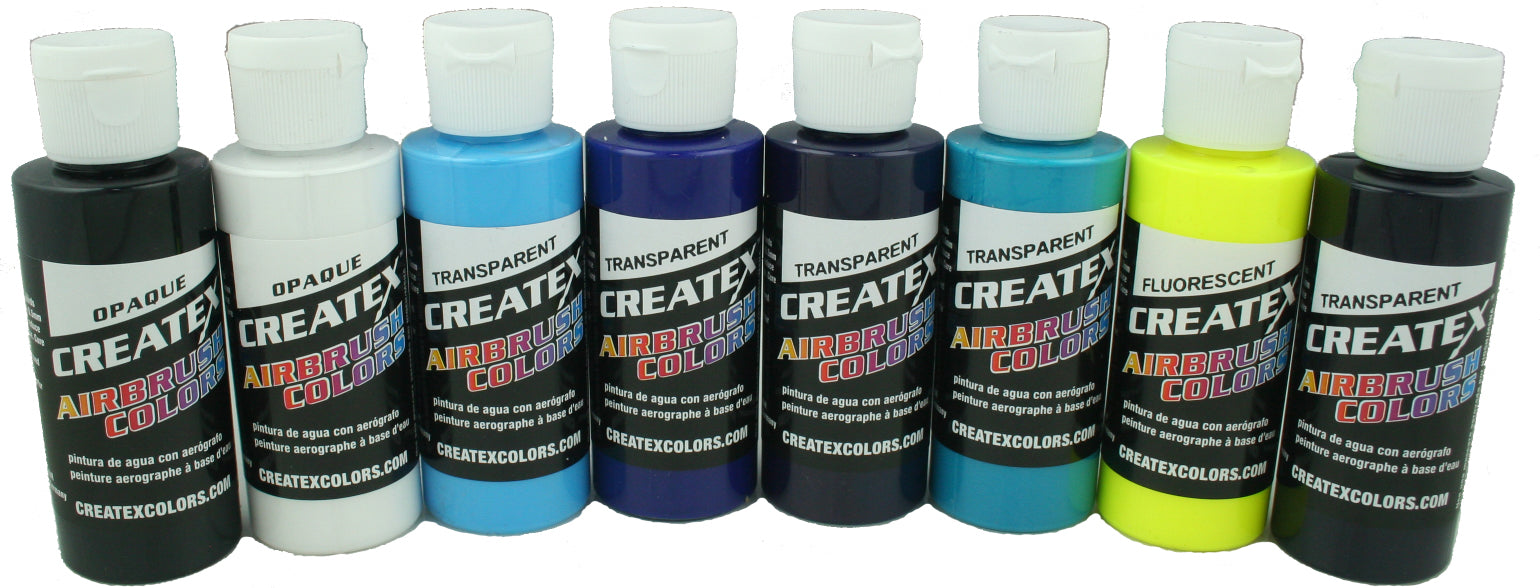 Createx Airbrush Colors - Kent Lind Cool Airbrush Set, 2 oz
