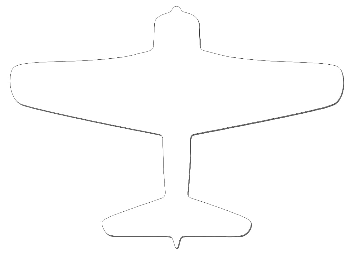 15-x-11-airplane-shaped-3mm-acm-aluminum-panel-midwest-airbrush