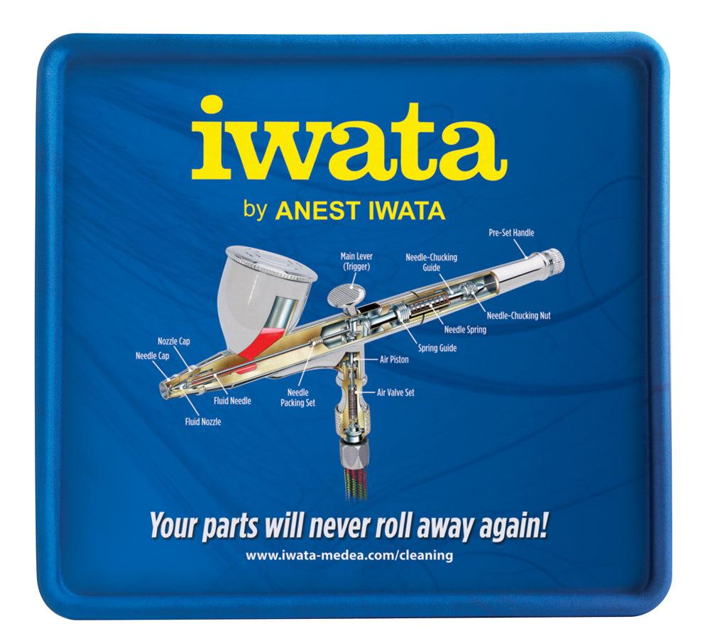 Iwata Airbrush Cleaning Mat — Midwest Airbrush Supply Co