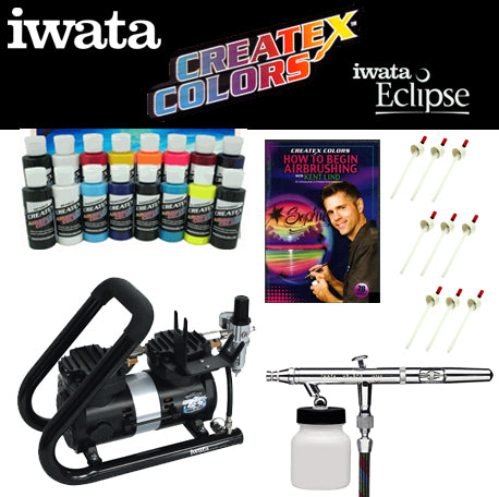 Iwata Createx T-Shirt Power Kit