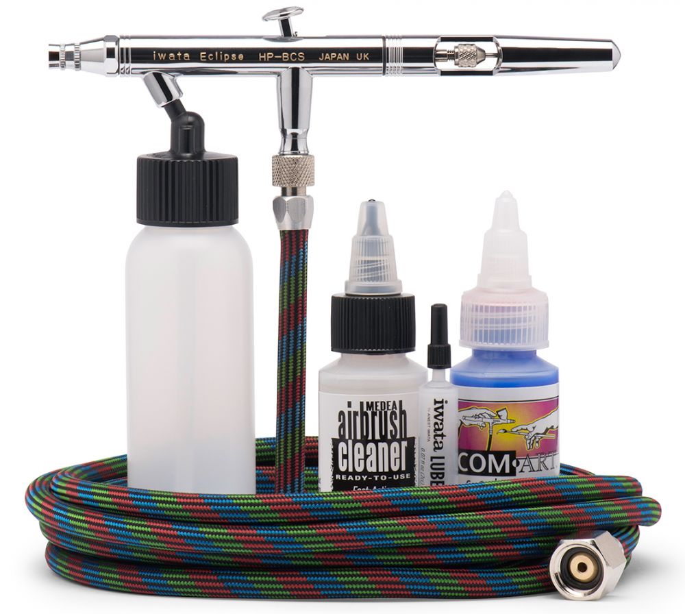 Iwata ECL 2001 Airbrush Kit - Silver for sale online