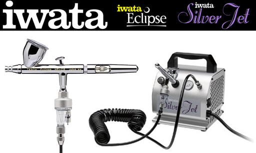  Iwata Eclipse HP-CS Airbrushing System with Smart Jet Air  Compressor