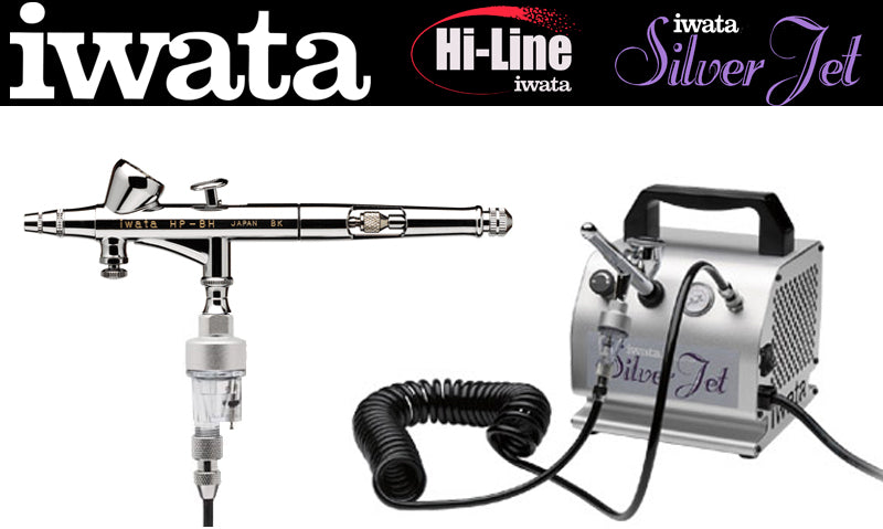 Iwata Silver Jet Airbrush System