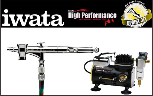 Iwata High Performance Plus Airbrush Combo Kits — Midwest Airbrush Supply Co