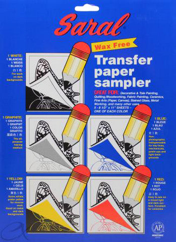 Saral Transfer Paper 12 x 12' roll-Various Colors
