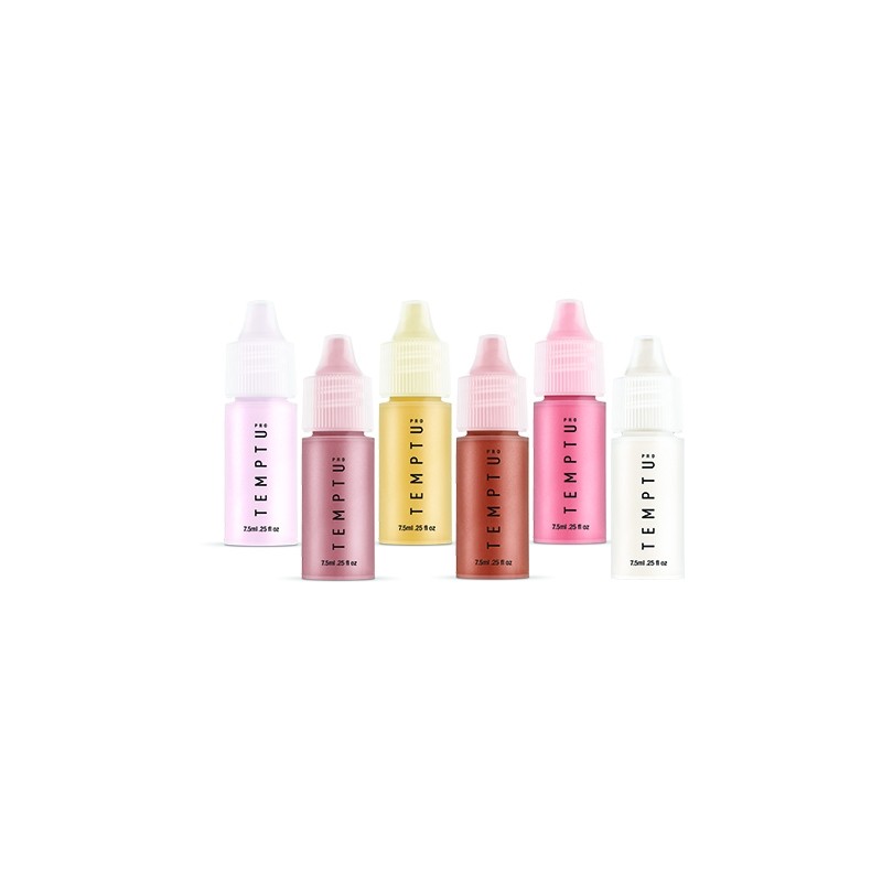 TEMPTU 1/4OZ. STARTER SET S/B HIGHLIGHTERS:6PACK — Midwest Airbrush ...